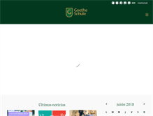 Tablet Screenshot of goethe.edu.ar